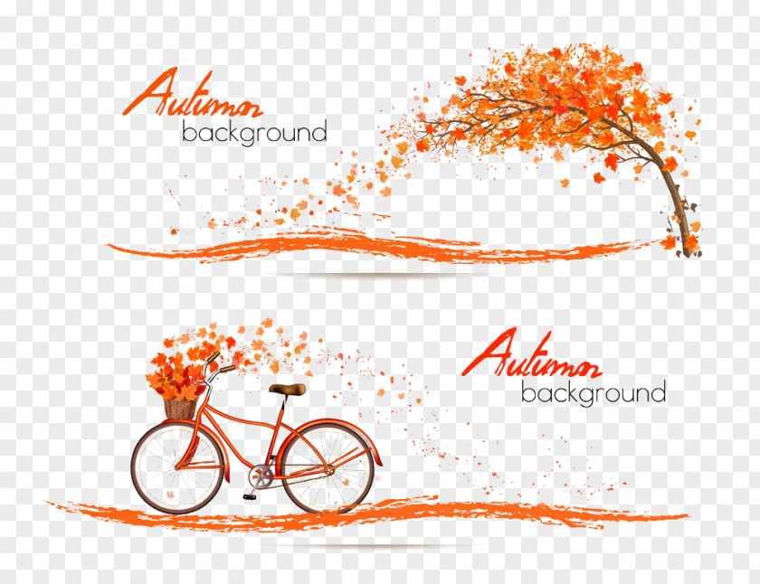 Hand-painted Maple Leaf Collection Autumn PNG