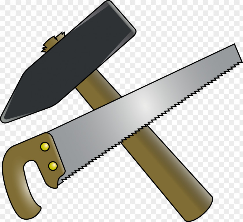 Hand Saw Hammer Saws Tool Clip Art PNG