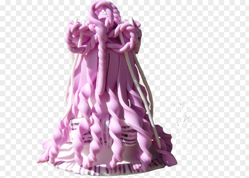 Kokeshi Pink M Figurine RTV PNG