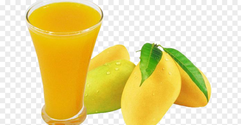 Mango Juice Orange Milkshake Food PNG