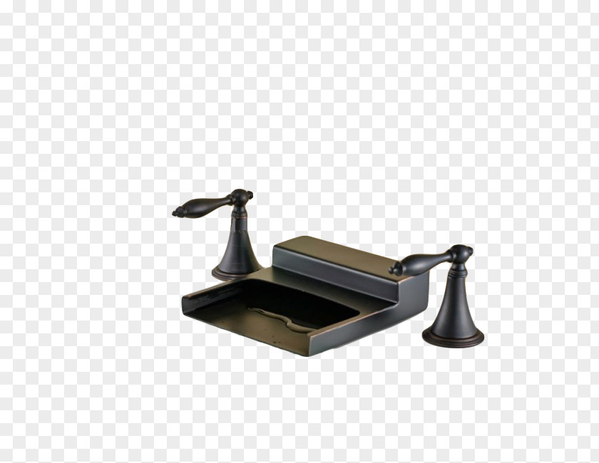Sink Tap Bathroom Bathtub Bronze PNG