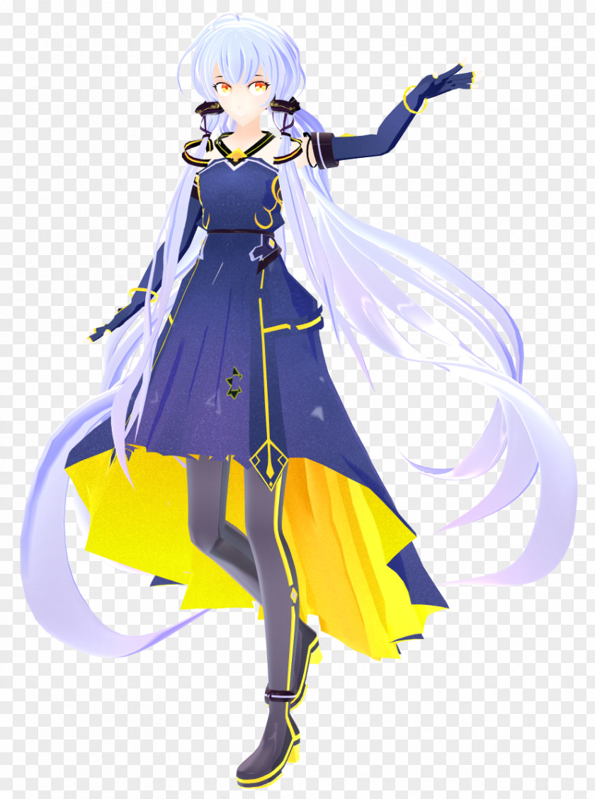 Hatsune Miku MikuMikuDance Vocaloid YANHE Costume PNG