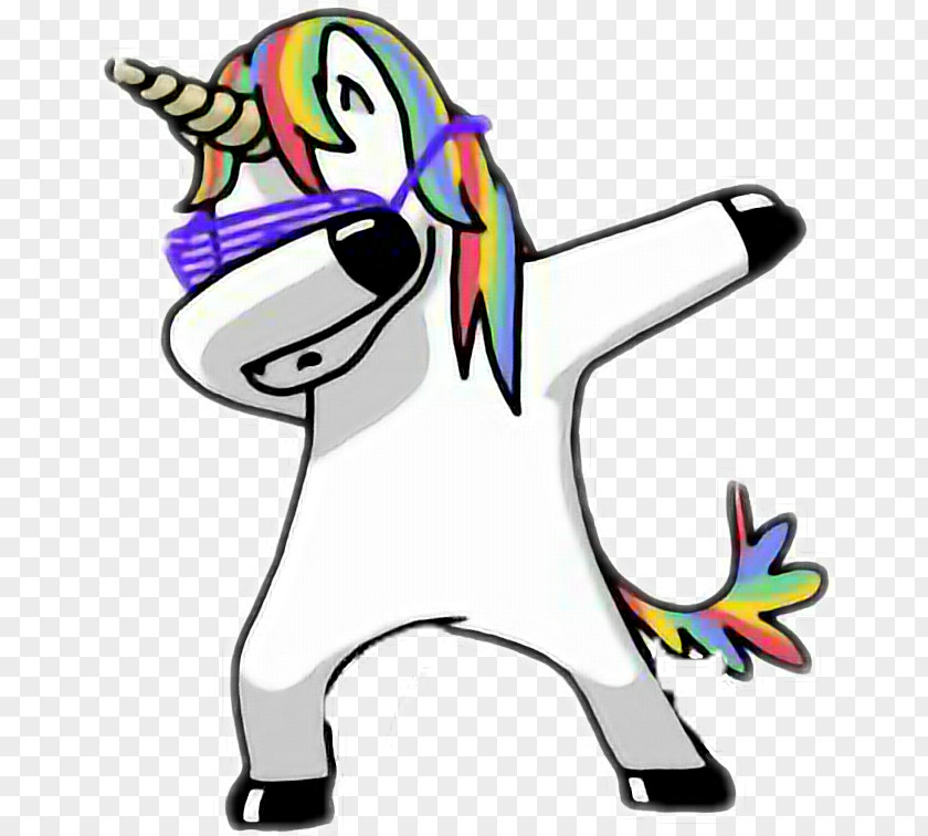 T-shirt Sticker Unicorn Dab Decal PNG