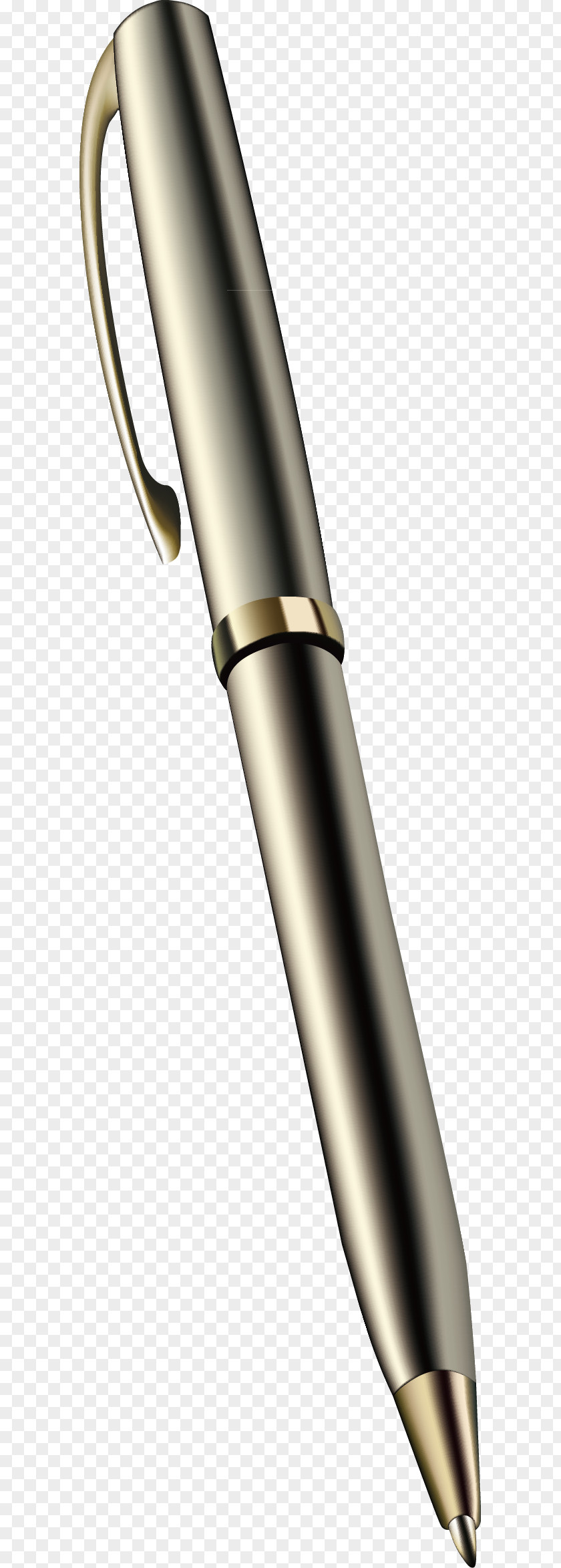 The Pen Is Decorated With Hand Painted Metal Ballpoint Fountain PNG