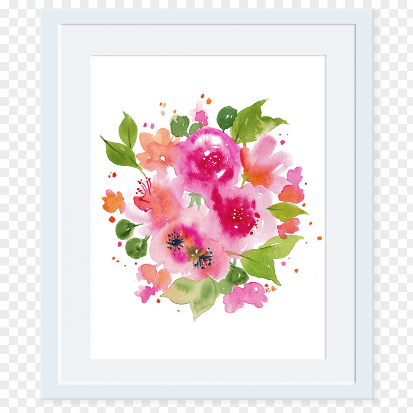 Watercolor Cherry Blossoms Floral Design Blossom Cut Flowers PNG