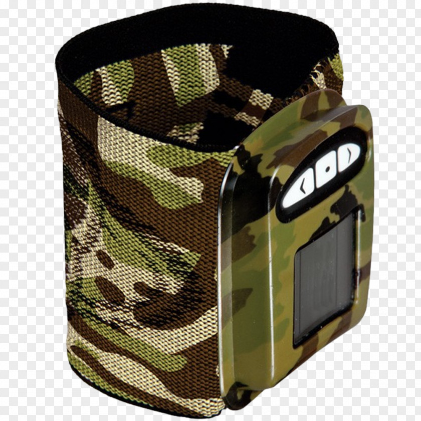 Wrist Altimeter Color Military Camouflage Green PNG