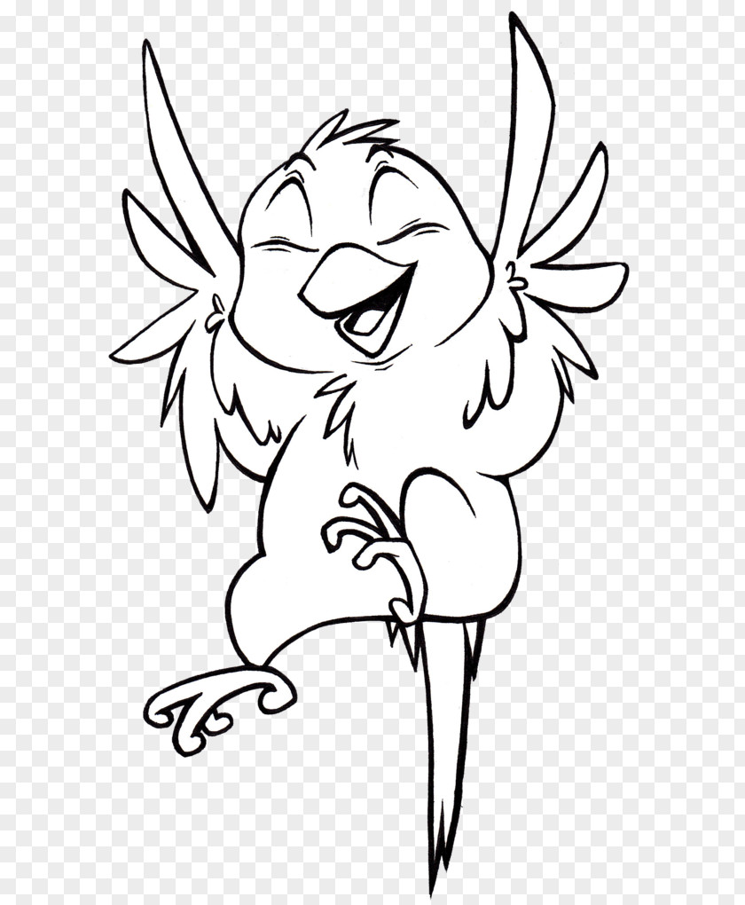 Bird Disney Drawing Visual Arts Line Art Clip PNG