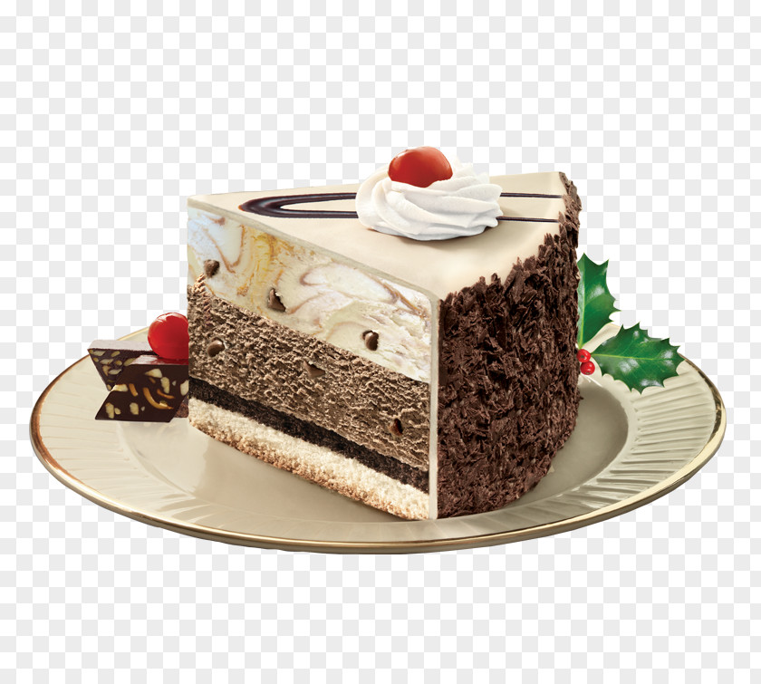 Chocolate Cake Ice Cream Black Forest Gateau PNG