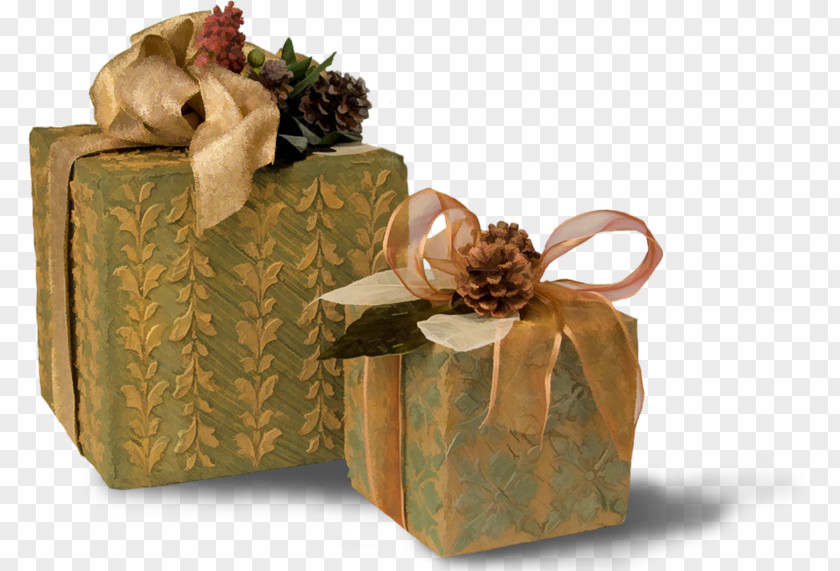 Christmas Decoration Decorative Box Gift PNG