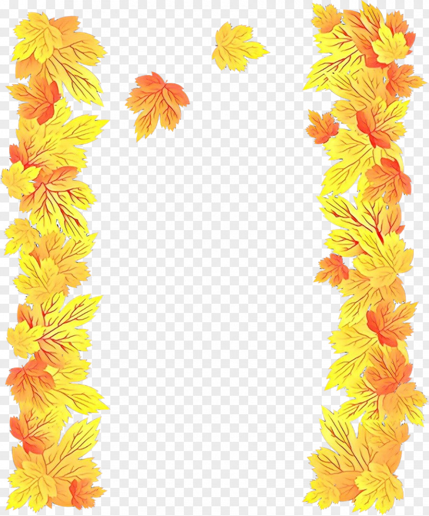 Cut Flowers Lei Background PNG