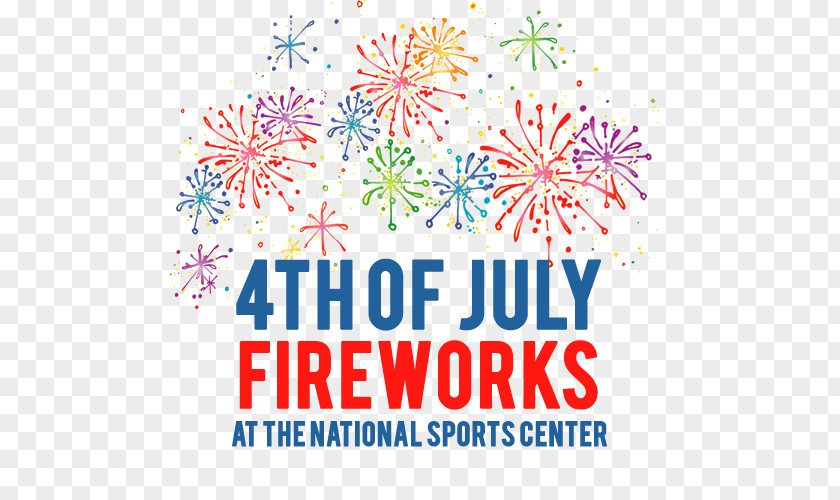 Independence Day National Sports Center Line Point Fireworks PNG