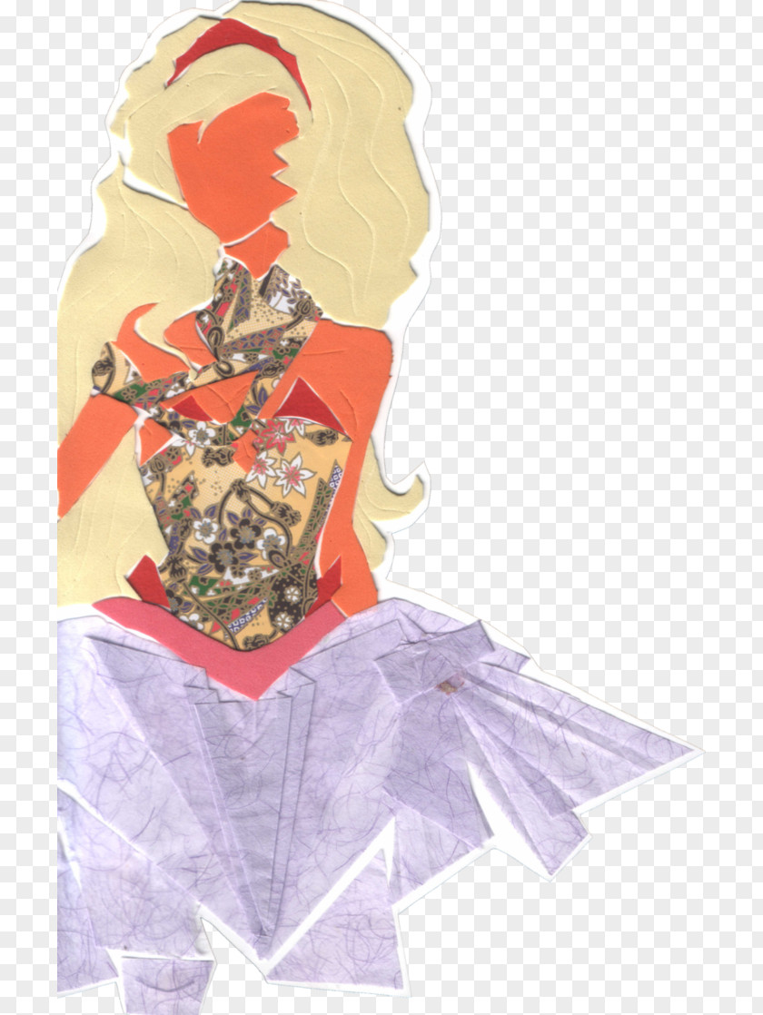 Indifferent Paper Chiyogami Costume Design Origami PNG