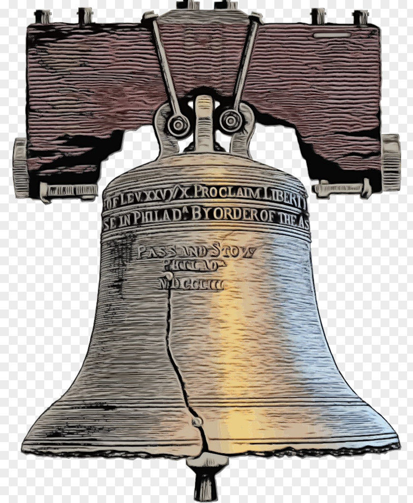 Musical Instrument Church Bell Postage Stamp PNG