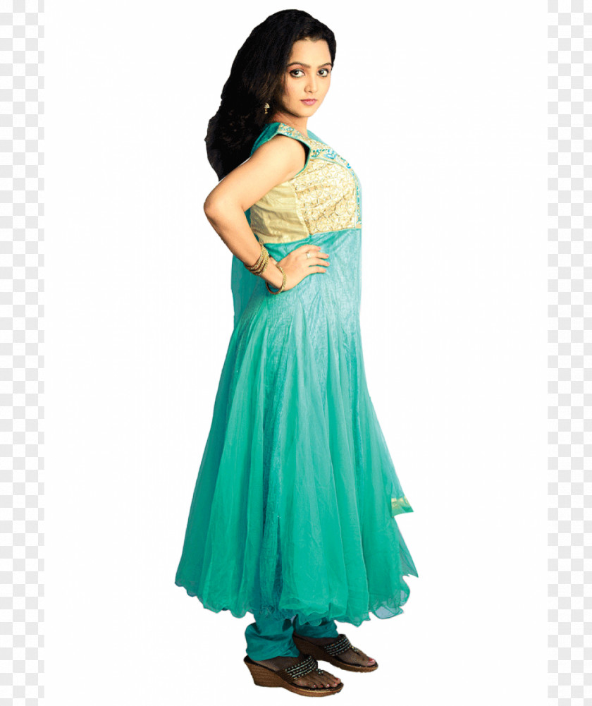 Saree Clothing Cocktail Dress Fashion Design Turquoise PNG