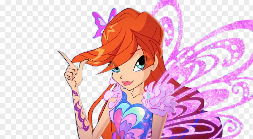 Season 1 Butterflix FairyOthers Bloom Stella Winx Club PNG