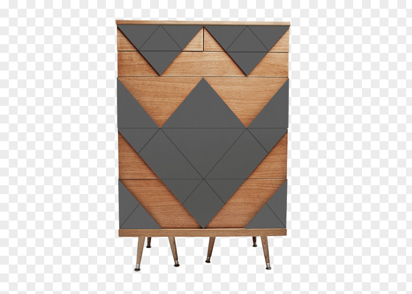 Woo Woodi Furniture Commode Тумба Wood Veneer PNG