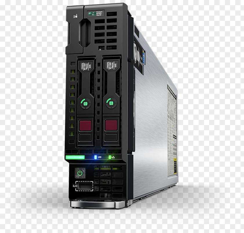 Hewlett-packard Hewlett-Packard HPE BL460c Gen10 Server ProLiant Blade Computer Servers PNG