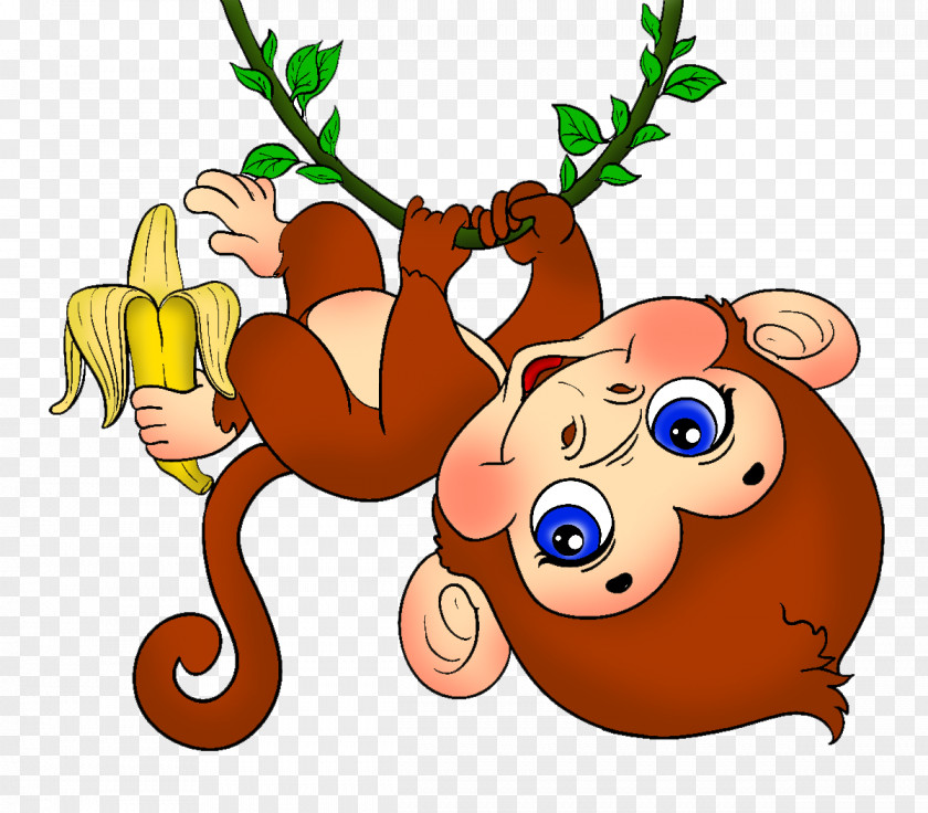 Monkey Baby Monkeys Cuteness Clip Art PNG