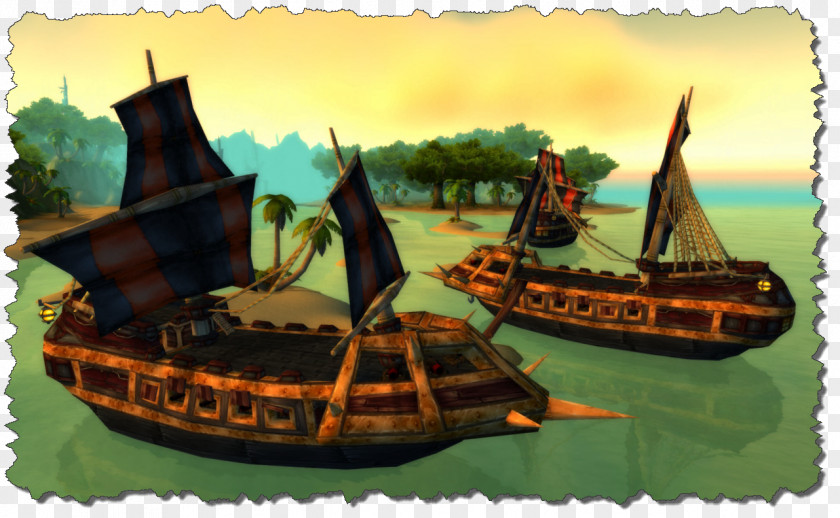 Pirate Ship World Of Warcraft Boat Watercraft Piracy PNG