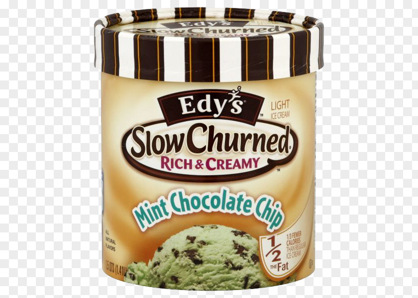 Ice Cream Chocolate Dreyer's Mint Chip PNG