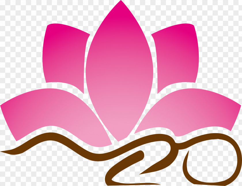 Lotus Design Nelumbo Nucifera Pink Logo Clip Art PNG