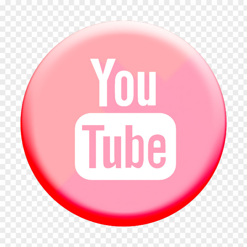 Magenta Logo Youtube Icon Social Media PNG