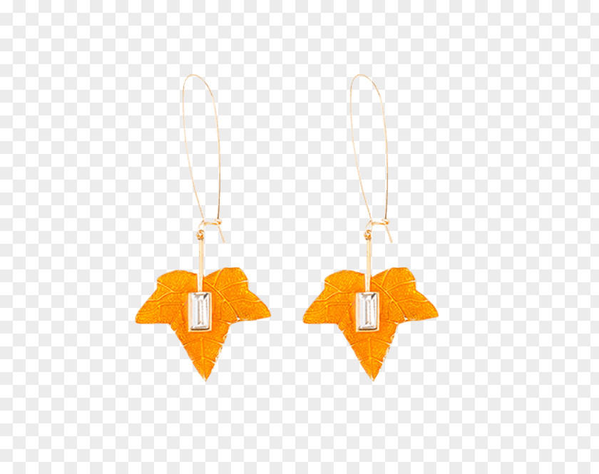 Maple Leaf Necklace Earring Woman Charms & Pendants Jewellery PNG