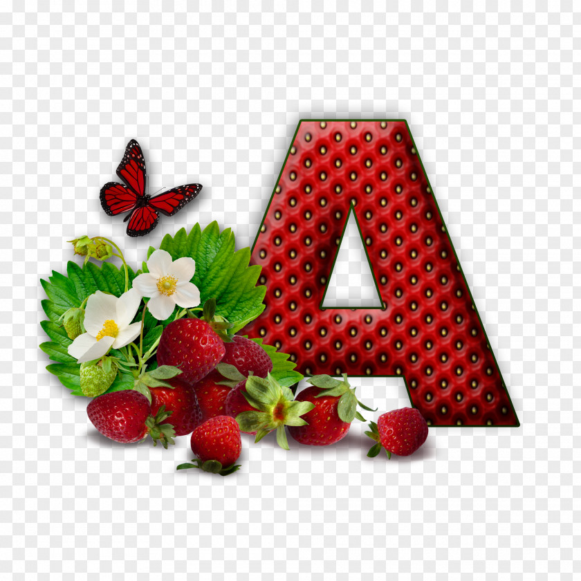 Triangle Alpine Strawberry Red Flower PNG