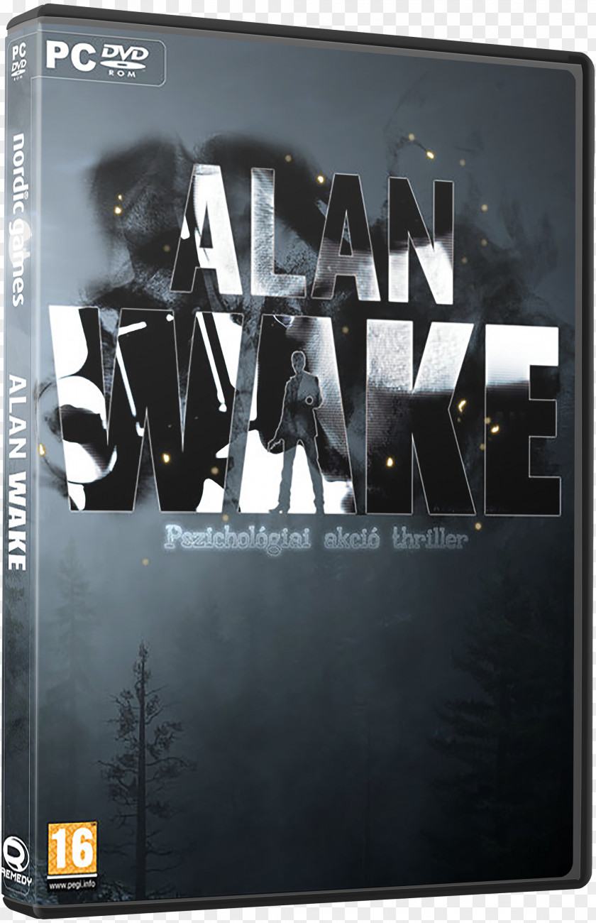 Alan Wake STXE6FIN GR EUR Database Writing Video Game PNG