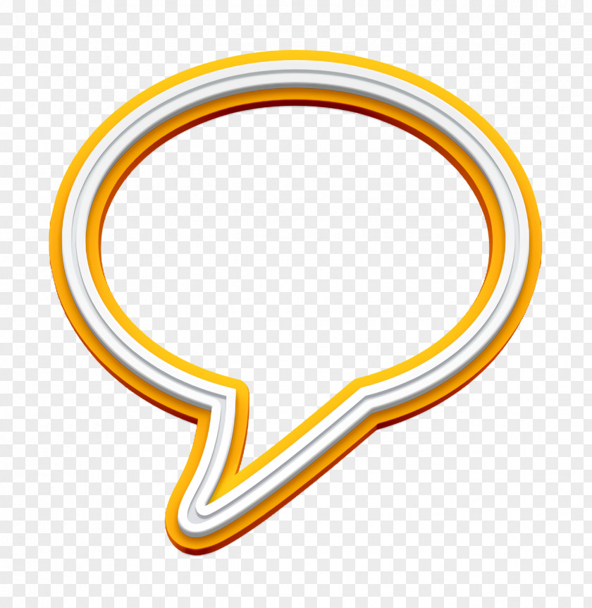 Balloon Icon Speech Outline For Conversation Social PNG