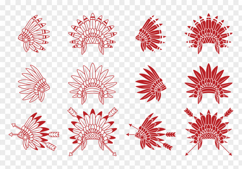 Indian War Bonnet Indigenous Peoples Of The Americas Clip Art PNG