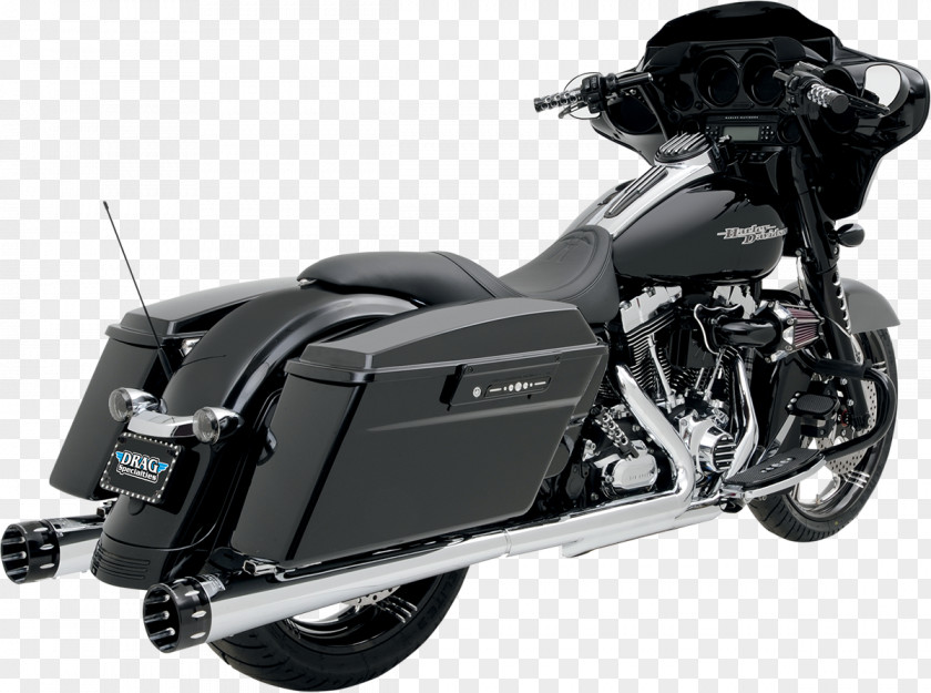 Motorcycle Exhaust System Harley-Davidson Vance & Hines Car PNG