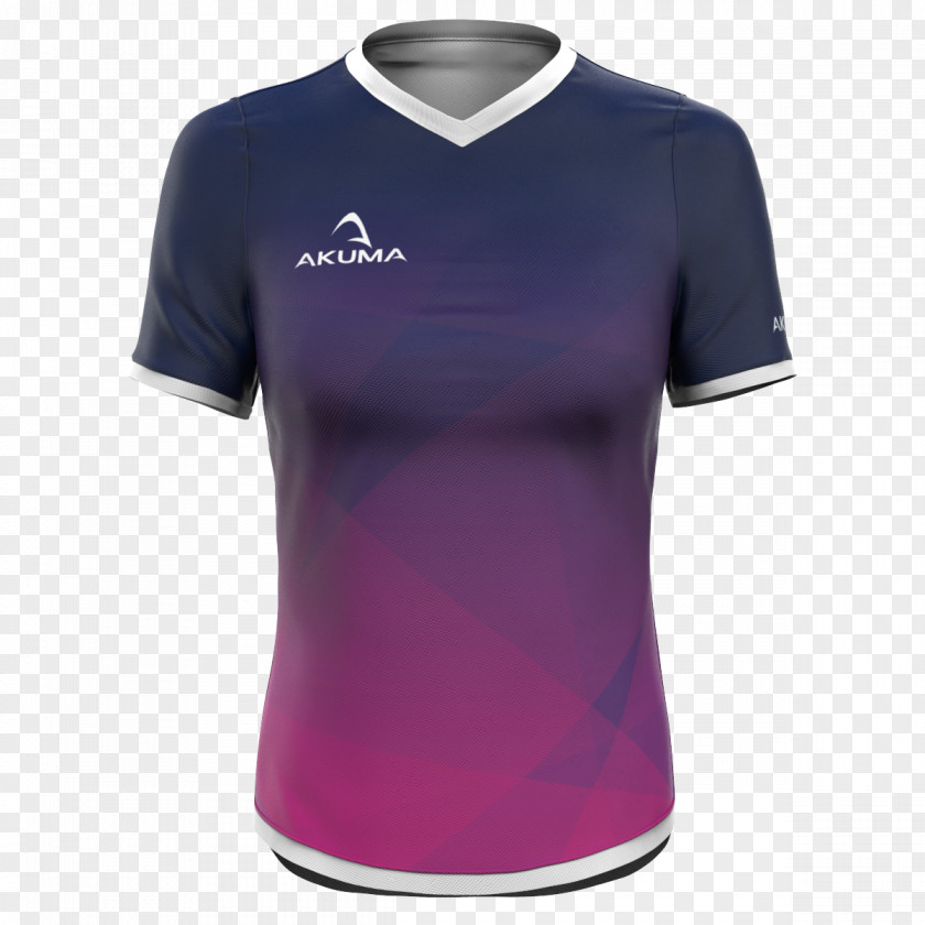 Netball Court T-shirt Sports Fan Jersey Top Dye-sublimation Printer PNG