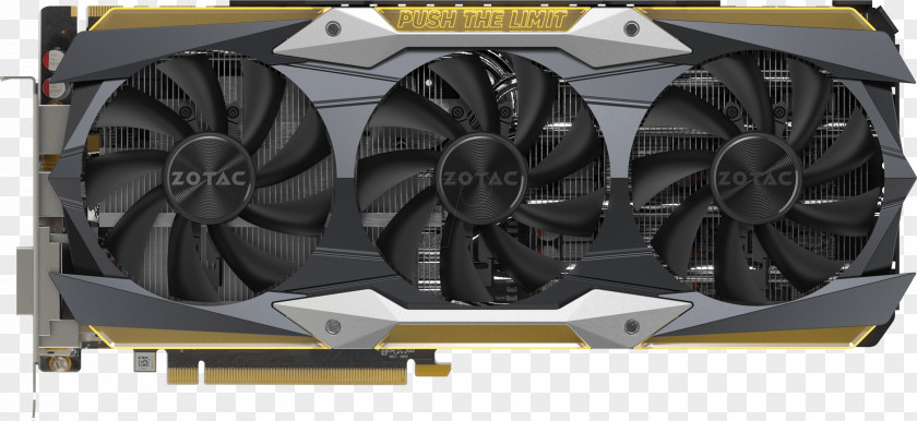 Nvidia Graphics Cards & Video Adapters NVIDIA GeForce GTX 1080 Ti ZOTAC 英伟达精视GTX PNG