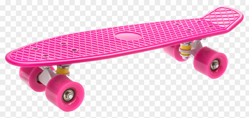 Skateboard Pink Penny Board Polyurethane Longboard PNG