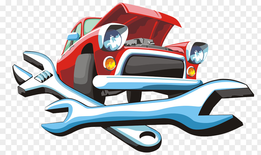 Cars & Wrench Car Automobile Repair Shop Auto Mechanic Motor Vehicle Service Clip Art PNG