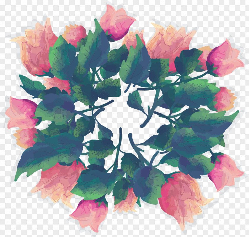 Rose Flower Logo Euclidean Vector PNG