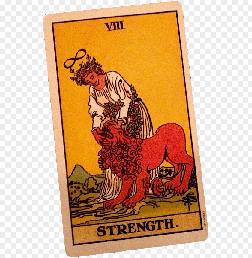 Tarot Card Strength Playing The Devil Major Arcana PNG