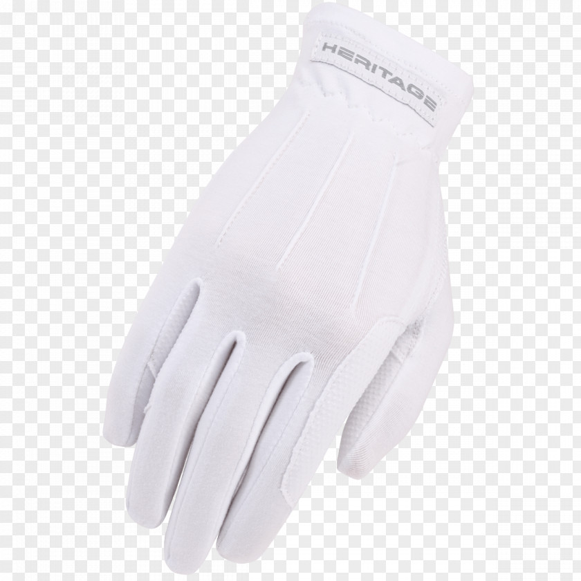 White Gloves Finger Cycling Glove PNG