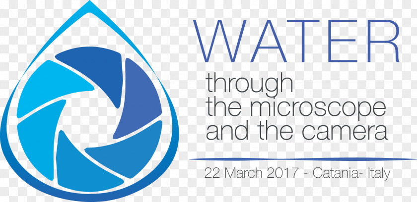 World Water Day Microb&Co Microscope Logo PNG