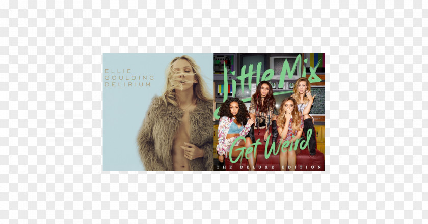 Ellie Goulding Get Weird Little Mix Album Cover Black Magic PNG