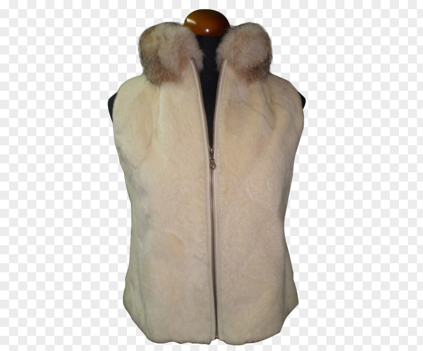 Fox Fur Vest Clothing Red Beaver Chinchilla PNG