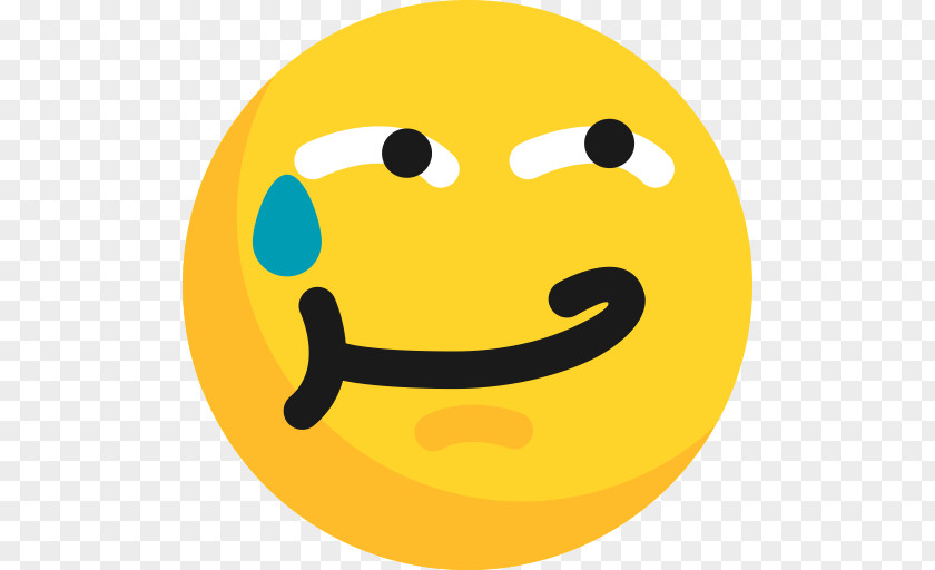 Laugh To Tear Emoji Transparent Clipart. PNG