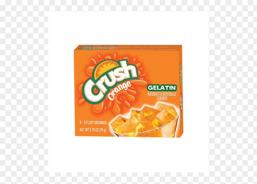 Orange Gelatin Dessert Fizzy Drinks Soft Drink Crush Jell-O PNG