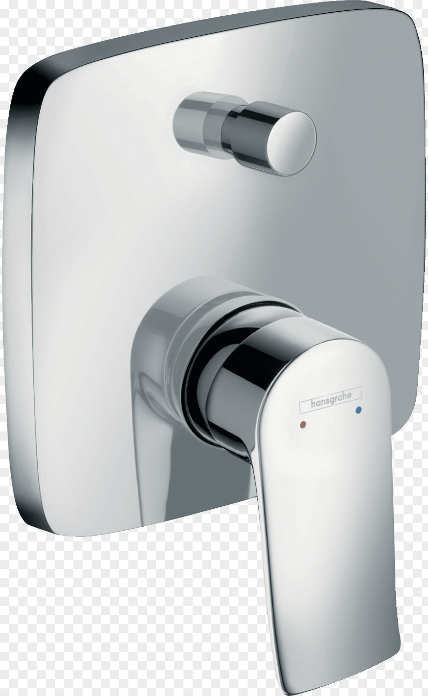 Shower Hansgrohe Thermostatic Mixing Valve Tap Bathtub PNG