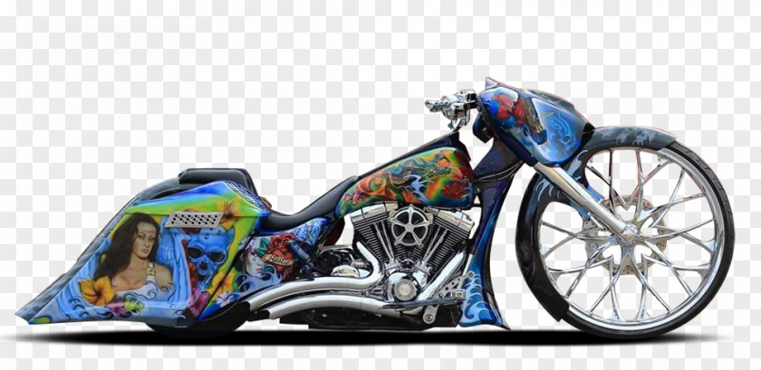 Blue Motorcycle Bicycle Frames Saddlebag Harley-Davidson PNG