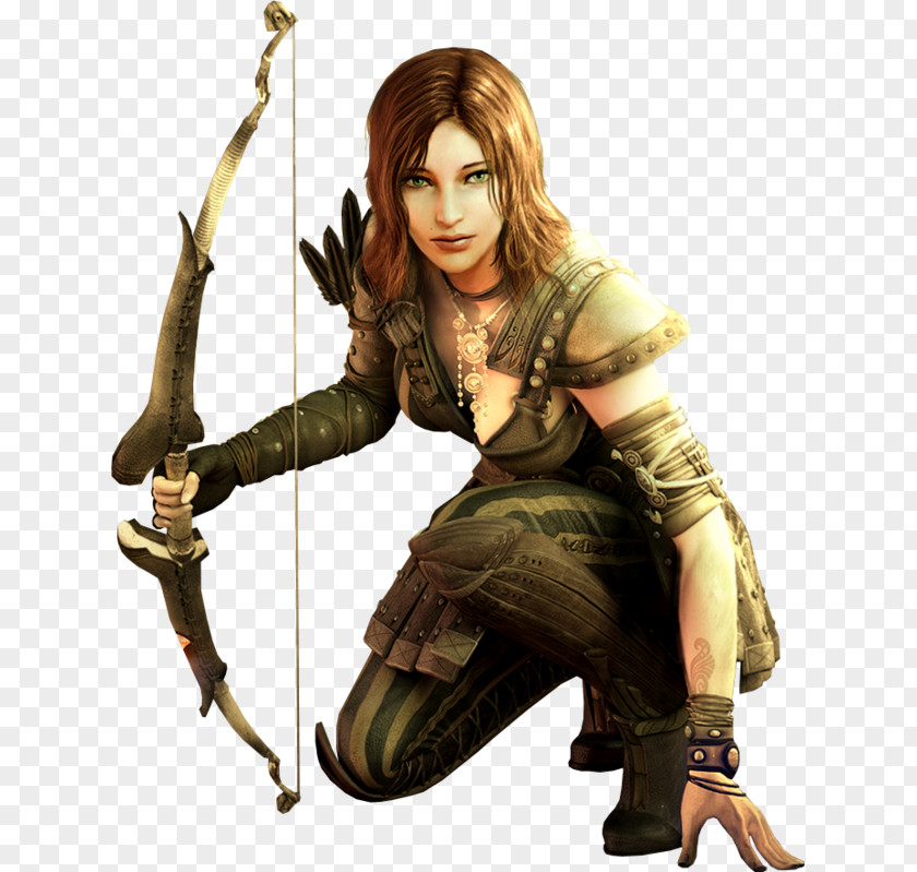 Fantasy Women Pathfinder Roleplaying Game Dungeons & Dragons Ranger Half-elf PNG
