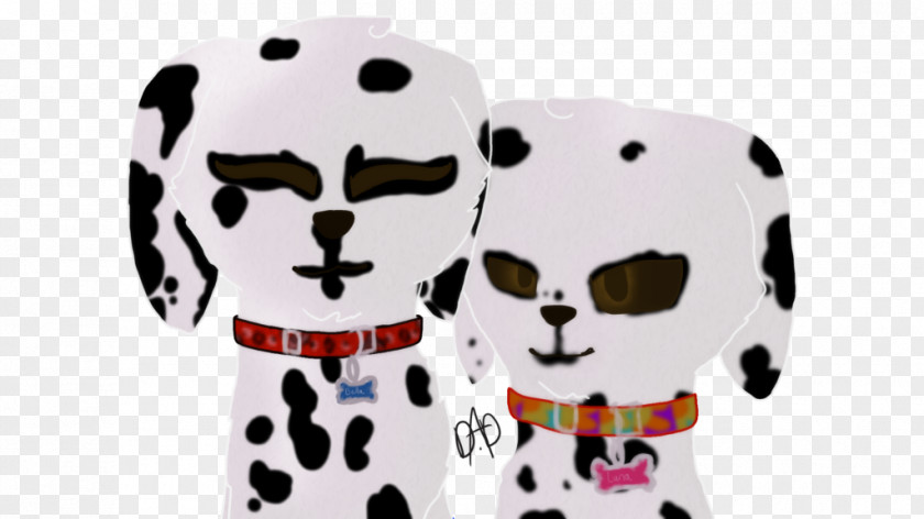 Happy Birthday Daddy Dalmatian Dog Animated Cartoon PNG