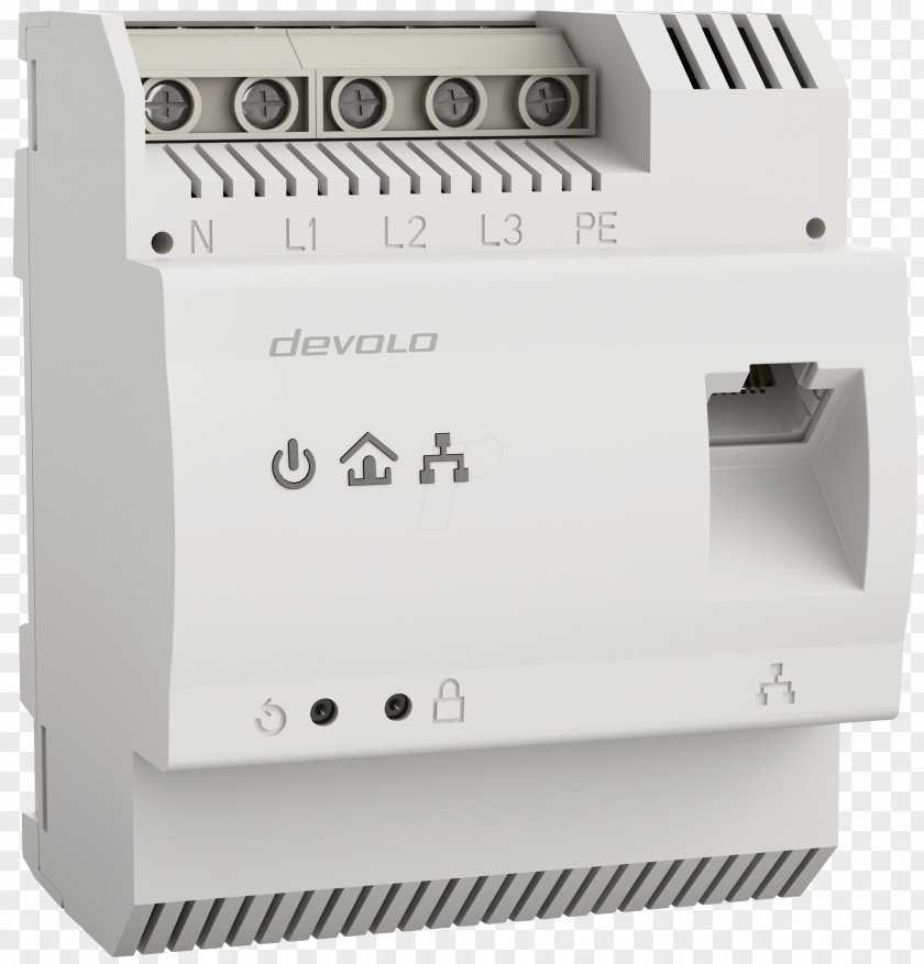 Host Power Supply PowerLAN Power-line Communication Devolo HomePlug Adapter PNG
