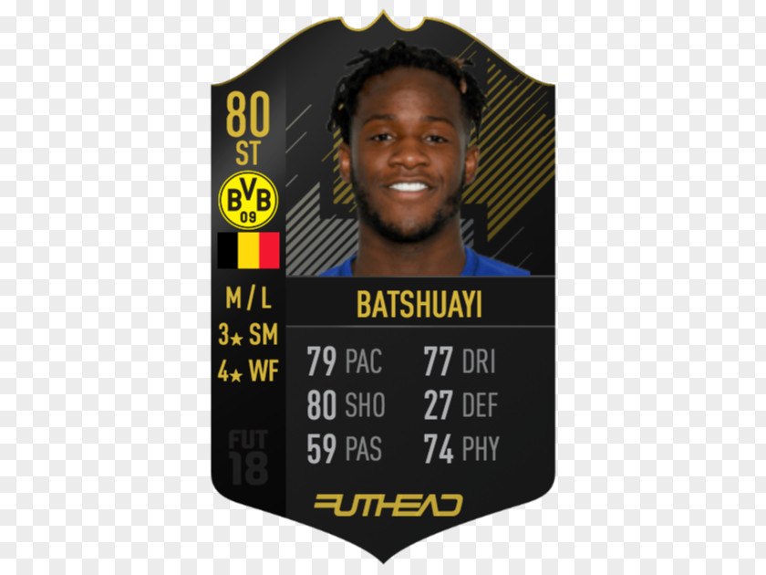 Michy Batshuayi Mohamed Salah FIFA 18 19 17 Liverpool F.C. PNG